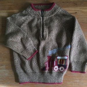 Size 12 - 18 months boys train sweater